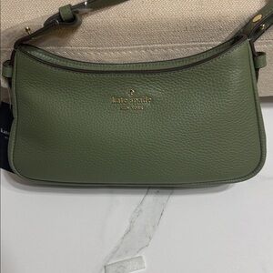 Kate Spade Olive Green Shoulder Bag